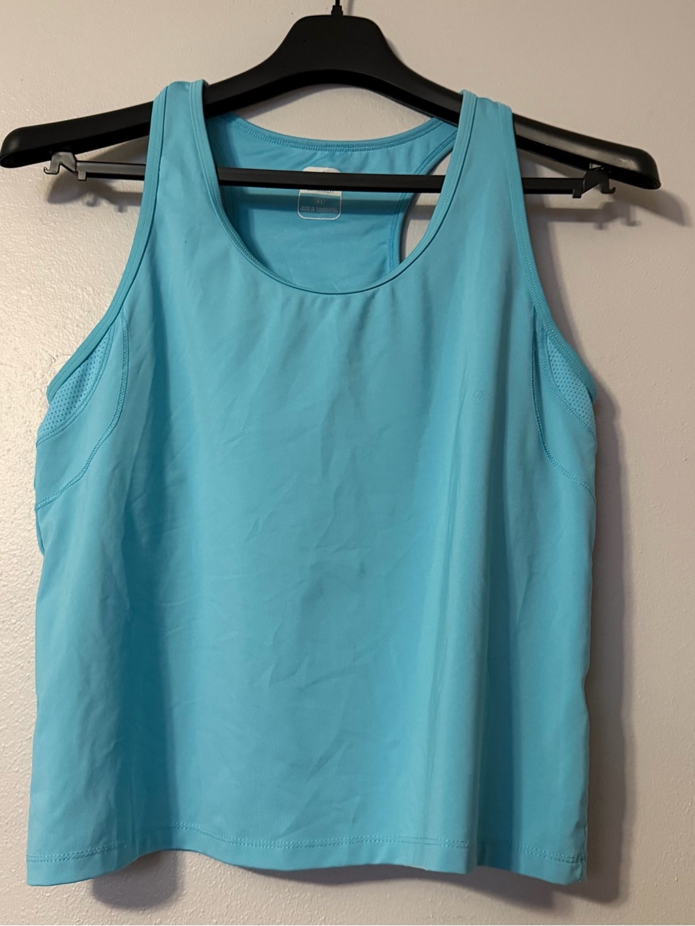 Athletech Aqua Blue Women’s Athletic Tank Top
